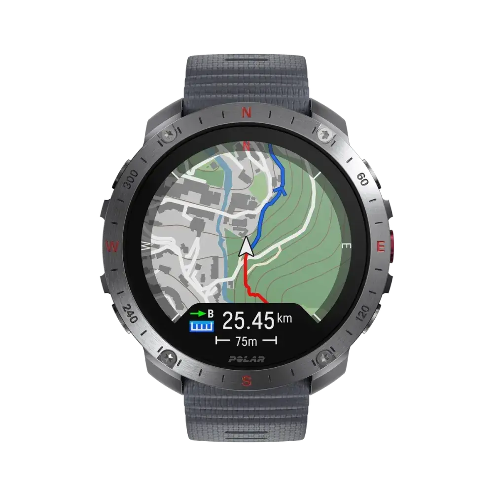 Polar Grit X2 Pro Sporthorloge SLR/Grijs S-L