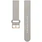 Polar Polsband Ignite/Unite/Pacer 20mm Siliconen Grijs S-L T