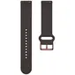 Polar Polsband Ignite/Unite/Pacer 20mm Siliconen Bruin S-L T