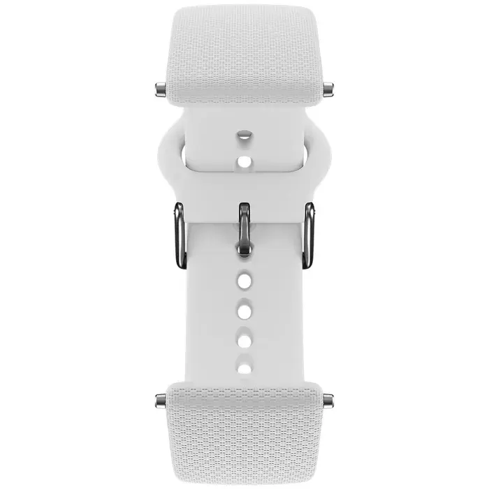 Polar Polsband Ignite/Unite/Pacer 20mm Siliconen Wit S-L T