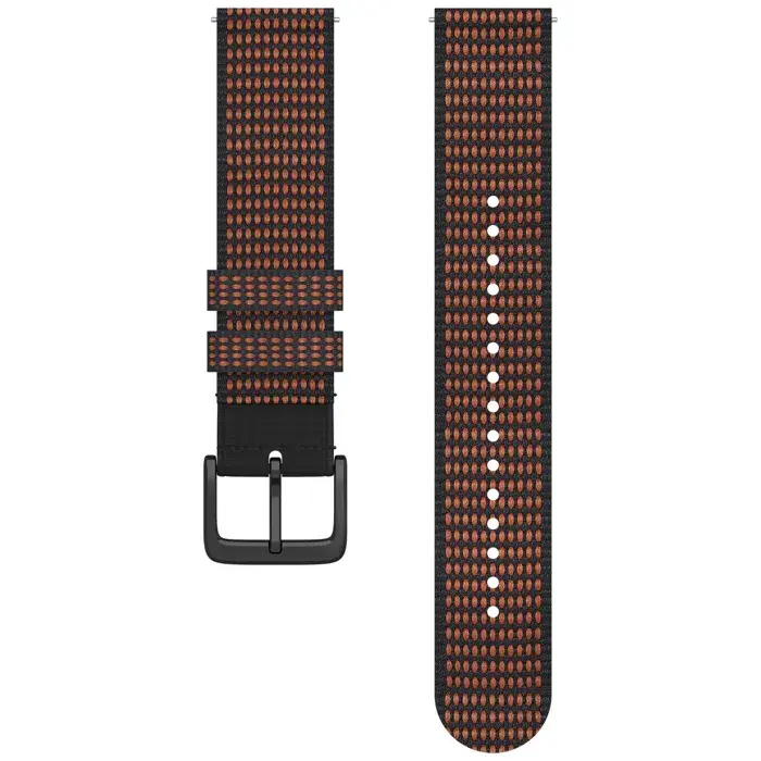 Polar Polsband Ignite/Unite/Pacer 20mm Zwart/Koper M