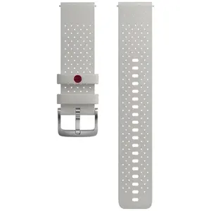Polar Polsband Grit/Vantage 22mm Siliconen Grijs S-L