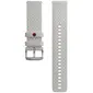 Polar Polsband Grit/Vantage 22mm Siliconen Grijs S-L