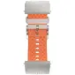 Polar Polsband Grit/Vantage 22mm Siliconen Grijs S-L