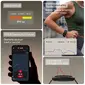 POLAR Loop GEN2 Fitness Tracker Siliconen Zwart/Donkerrood S-M — afbeelding 13