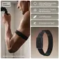 POLAR Loop GEN2 Fitness Tracker Siliconen Zwart/Donkerrood S-M — afbeelding 2