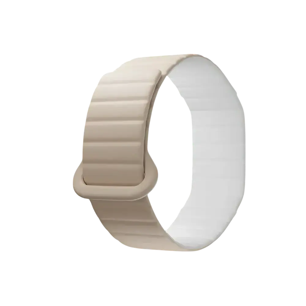 POLAR Polsband Loop GEN2 Siliconen Beige/Wit S-M