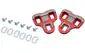 Ritchey WCS Carbon 7° Schoenplaatjes Rood