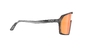 Rudy Project Spinshield Multilaser Orange Sport Zonnebril Grijs