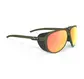 Rudy Project Stardash Multilaser Orange Sport Zonnebril Mat Olijfgroen