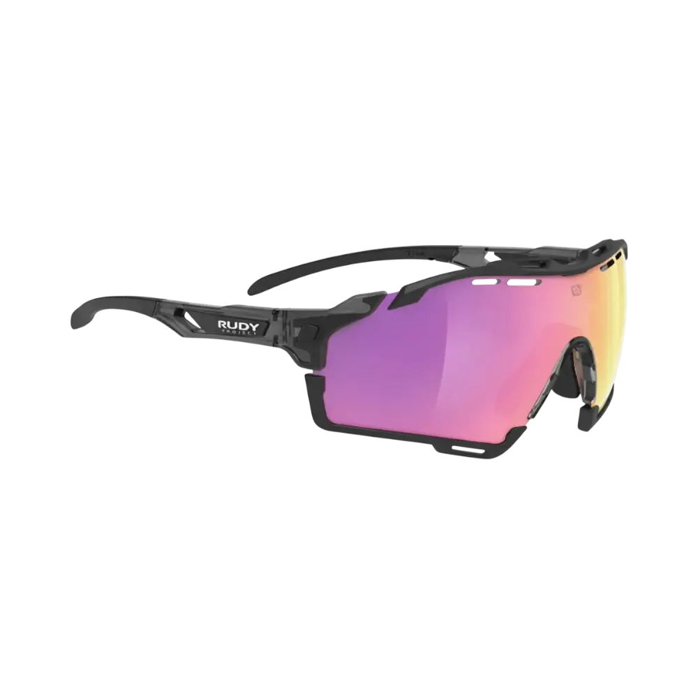 RUDY PROJECT Cutline Ash Multilaser Sunset Crystal Sport Zonnebril Donkergrijs