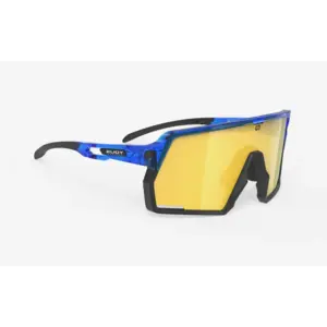 Rudy Project Kelion Multilaser Yellow Sport Zonnebril Crystal Blauw