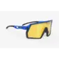 Rudy Project Kelion Multilaser Yellow Sport Zonnebril Crystal Blauw