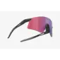 Rudy Project Astral X Multilaser Red Sport Zonnebril Mat Zwart