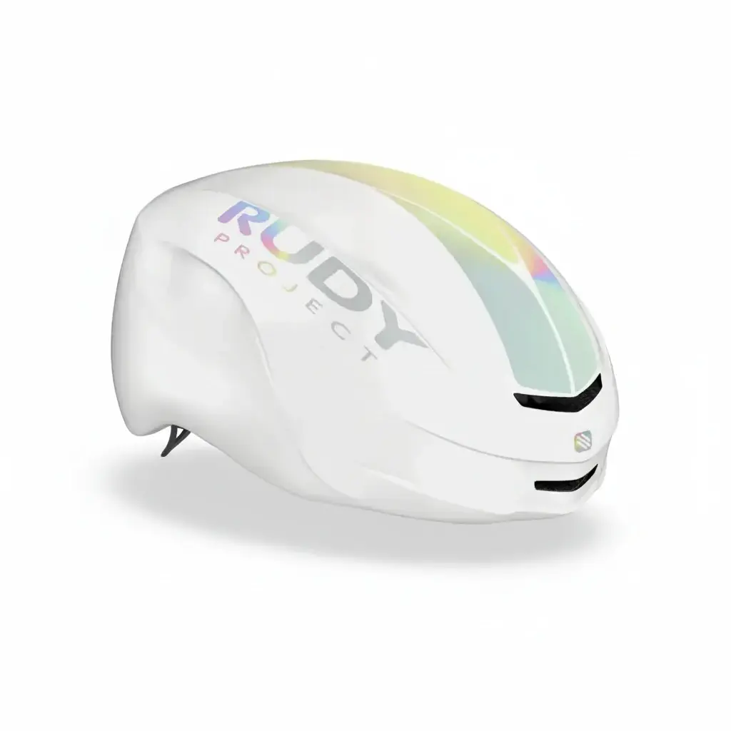 RUDY PROJECT Nytron Pro Race Fietshelm Mat Wit Iridiscent