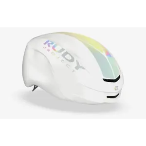 Rudy Project Nytron Pro Race Fietshelm Mat Wit Iridiscent