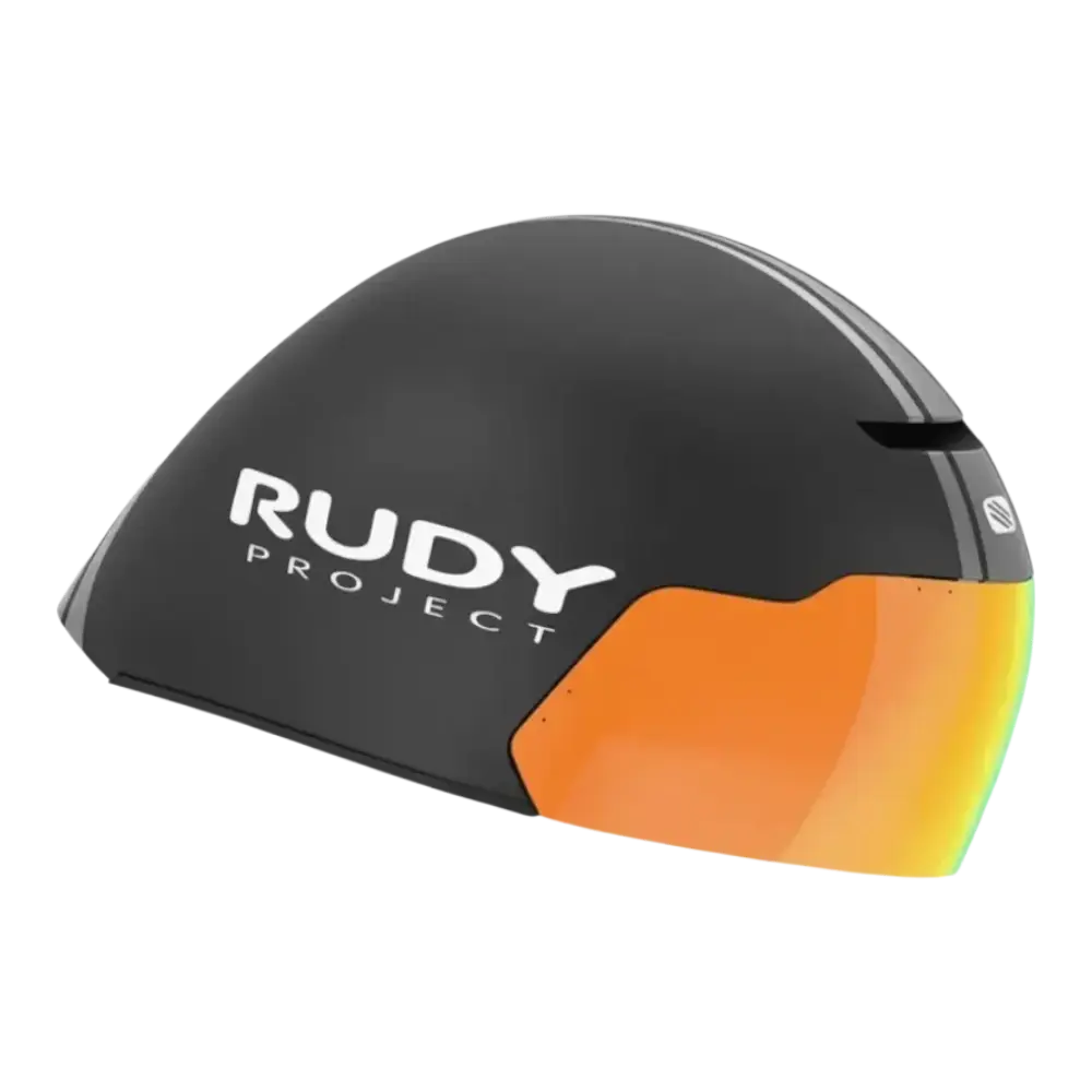 RUDY PROJECT Wingdream Multilaser Orange Aero Fietshelm Mat Zwart