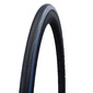 Schwalbe Lugano II K-Guard Race Vouwband  Zwart/Blauw 700x25C