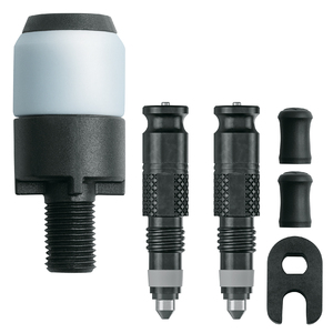 Schwalbe Clik Valve SV Presta Ombouwset met Adapter voor Pompkop