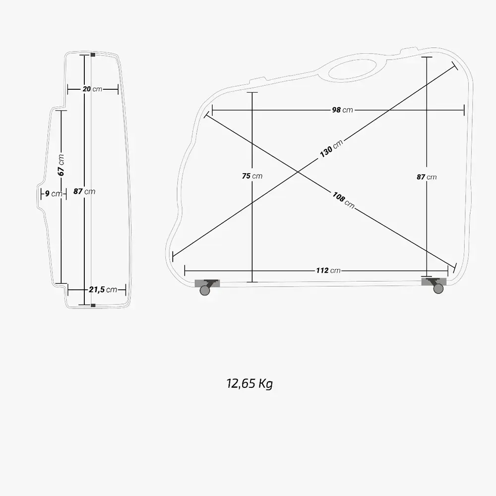 Scicon Aerotech Evolution Road Fietskoffer