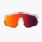 Scicon Aeroshade Kunken Sport Zonnebril Wit SCNPP Multimirror Red Lens