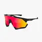Scicon Aeroshade XL SCNPP Sport Zonnebril Zwart Multimirror Red Lens