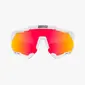 Scicon Aeroshade XL SCNPP Sport Zonnebril Wit Multimirror Red Lens