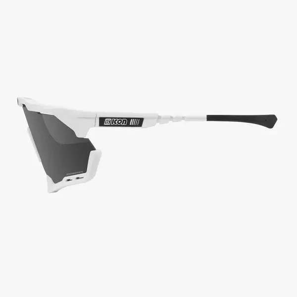 Scicon Aeroshade XL SCNPP Sport Zonnebril Wit Photocromic Silver Lens