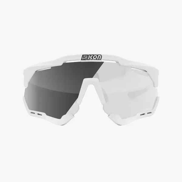 Scicon Aeroshade XL SCNPP Sport Zonnebril Wit Photocromic Silver Lens