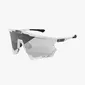 Scicon Aeroshade XL SCNPP Sport Zonnebril Wit Photocromic Silver Lens