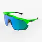 Scicon Aeroshade Kunken Sport Zonnebril Fluo Groen SCNPP Groen/Blauw Lens