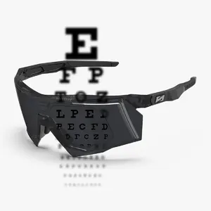 Scicon Aerostorm Sport Zonnebril Zwart met Smoke Lens + RX Optical Insert