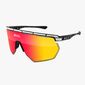 Scicon Aerowing Sport Zonnebril Zwart/Wit met SCNPP Multimirror Red Lens