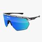 Scicon Aerowing Sport Zonnebril Zwart/Wit met SCNPP Multimirror Blue Lens