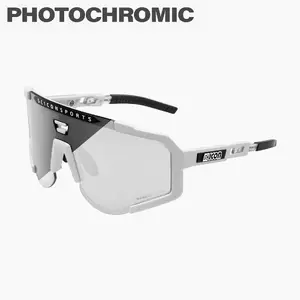 Scicon Aeroscope Sport Zonnebril Wit SCNPP Photocromic Silver Lens