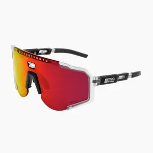 Scicon Aeroscope Sport Zonnebril Transparant SCNPP Multimirror Red Lens