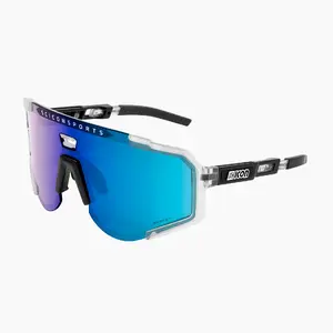 Scicon Aeroscope Sport Zonnebril Transparant SCNPP Multimirror Blue Lens