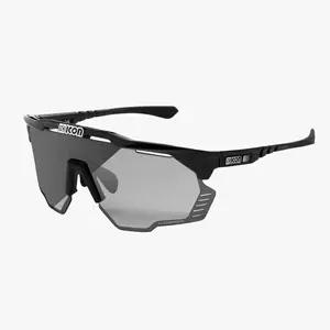 Scicon Aeroshade Kunken Sport Zonnebril Zwart SCNPP Photocromic Silver Lens