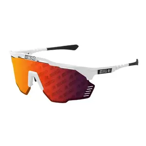 Scicon Aeroshade Kunken Sport Zonnebril Wit SCNPP Mono Multimirror Red