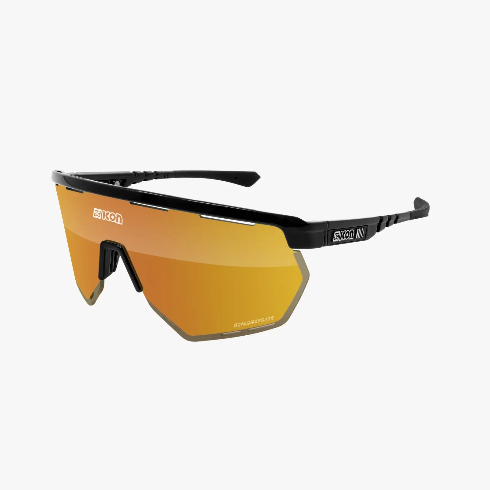SCICON Aerowing Sport Zonnebril Zwart SCNPP Multimirror Bronze Lens