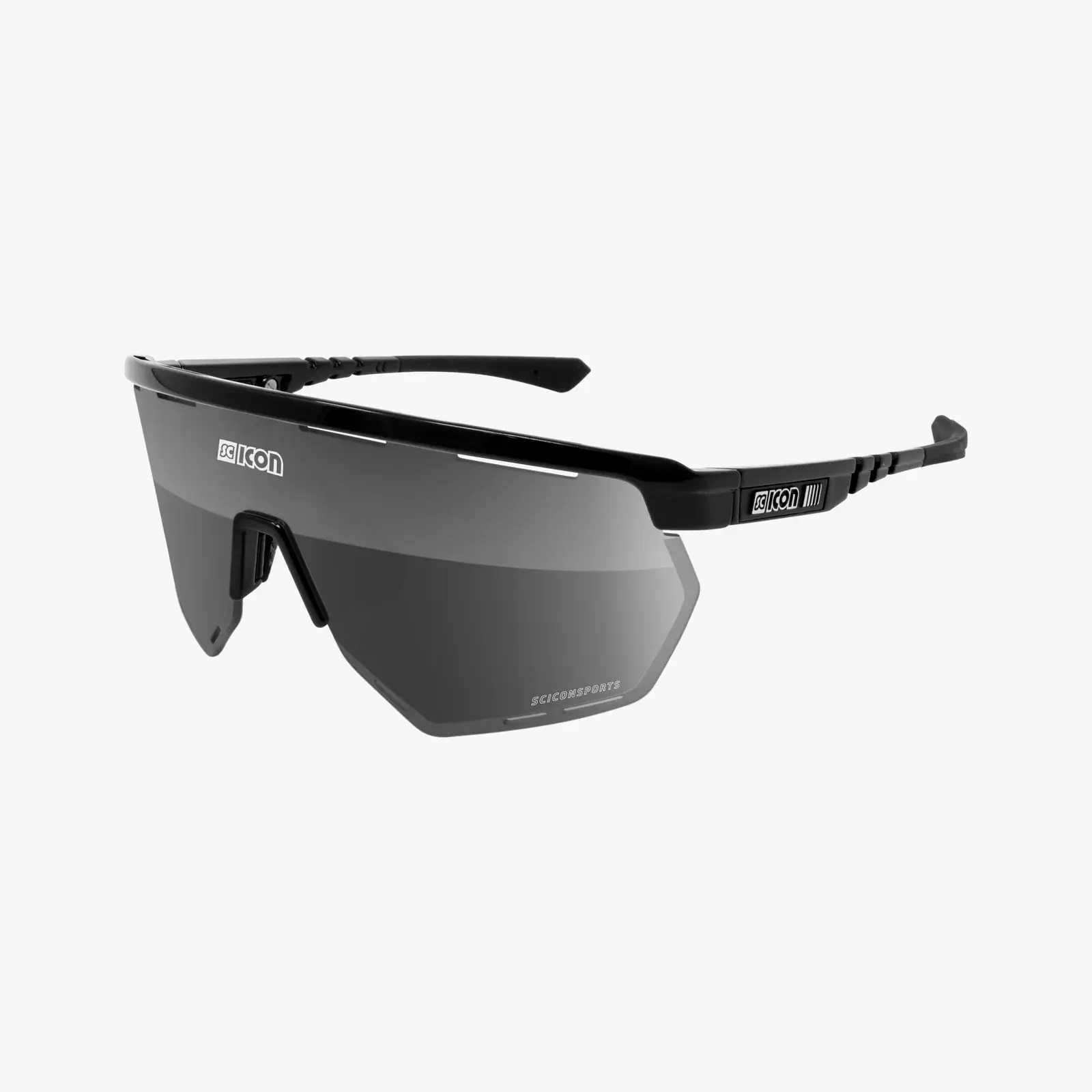 SCICON Aerowing Sport Zonnebril Zwart SCNPP Multimirror Silver Lens