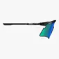Scicon Aeroshade 2.0 Titanium Sport Zonnebril Mat Zwart Mirror Green Lens