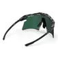 Scicon Aeroshade 2.0 Titanium Sport Zonnebril Mat Zwart Mirror Green Lens