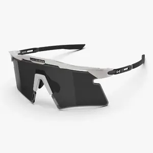 Scicon Aeroshade 2.0 Titanium Sport Zonnebril Mat Wit Smoke Black Lens