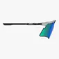 Scicon Aeroshade 2.0 Titanium Sport Zonnebril Mat Wit Mirror Green Lens