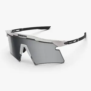 Scicon Aeroshade 2.0 Titanium Sport Zonnebril Mat Wit Mirror Silver Lens