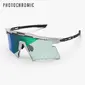 Scicon Aeroshade 2.0 Titanium Sport Zonnebril Mat Wit Photochromic Mirror