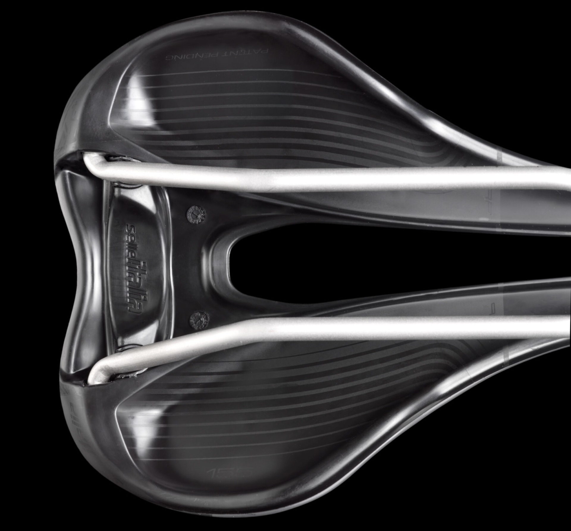 Selle Italia X-Bow Superflow TI 316 S3 Zadel Zwart