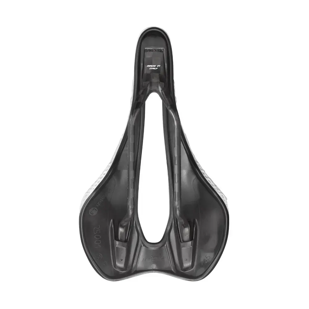 パーツ Selle Italia SLR CARBON 3D L3 Selle Italia SLR Boost 3D Kit Carbon Superflow L3 3D Zadel Wit