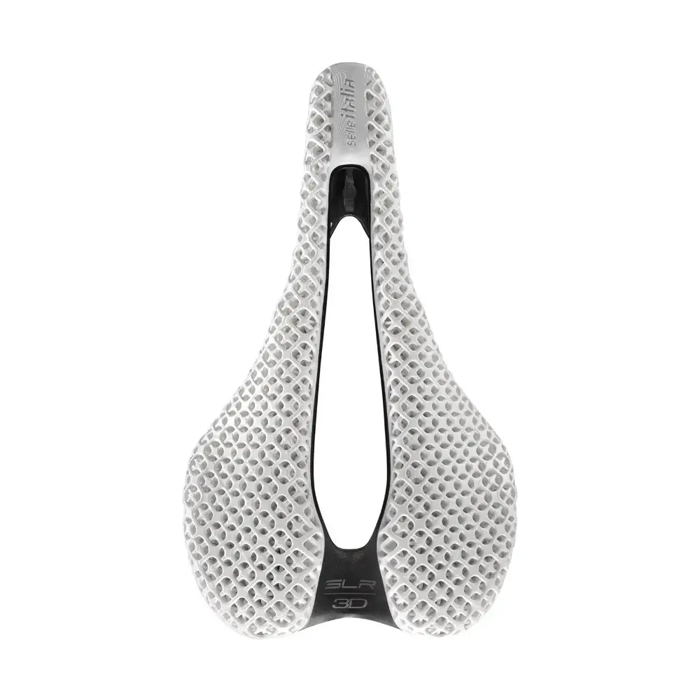 Selle Italia SLR Boost 3D Kit Carbon Superflow L3 3D Zadel Wit